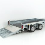 Ifor Williams Baumaschinenanhänger GX105 157×303 2,7t|Auffahrrampe