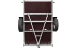 Anhänger für Pkws Garden Trailer 201 KIPP 200×125 cm 750 kg [mit Flachplane, Stützrad und Flachplaneträger] – Bild 6