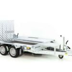 Temared Baumaschinenanhänger Builder 153x300cm 2,7t|Rampe – Bild 2
